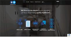 Desktop Screenshot of hospitalistsplus.com